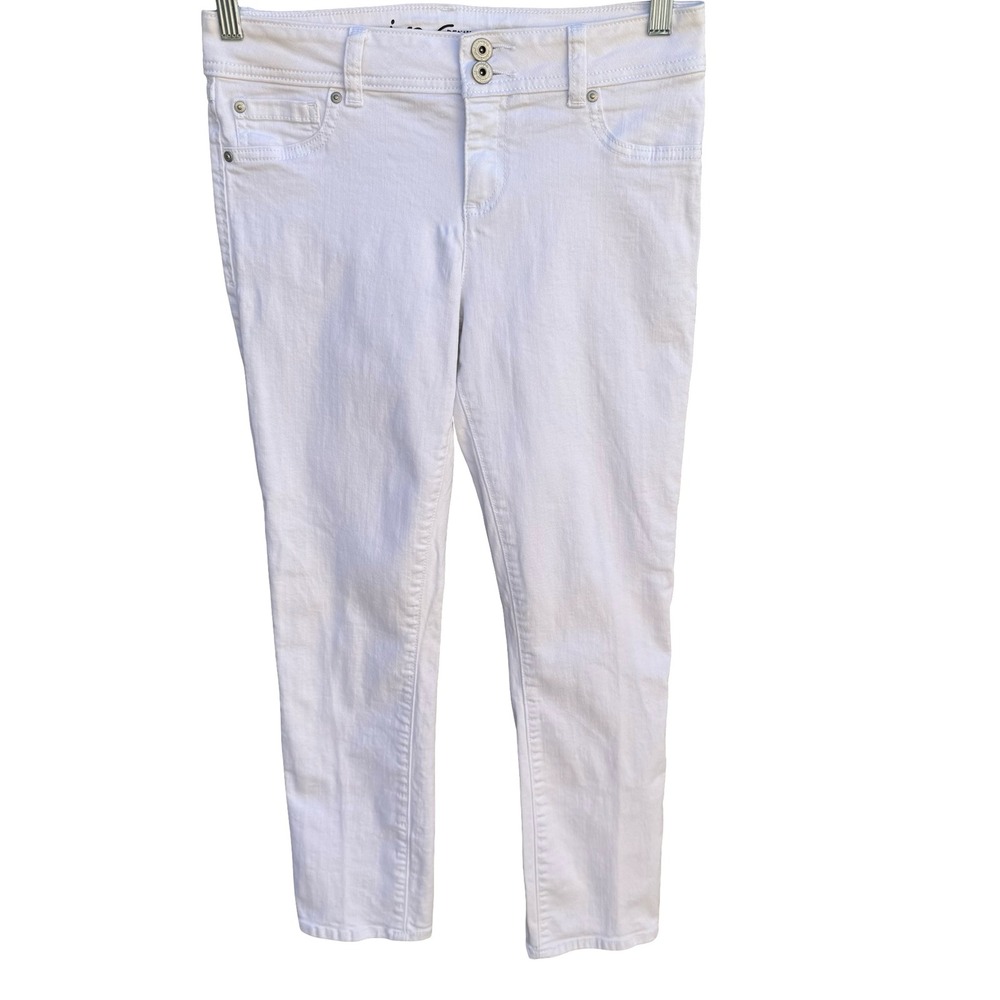 INC International Concepts Minimalist Straight Leg Resort Jeans Coastal White 4